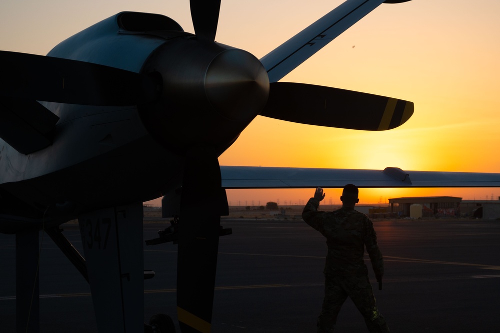 MQ-9 Reapers conduct SLR training