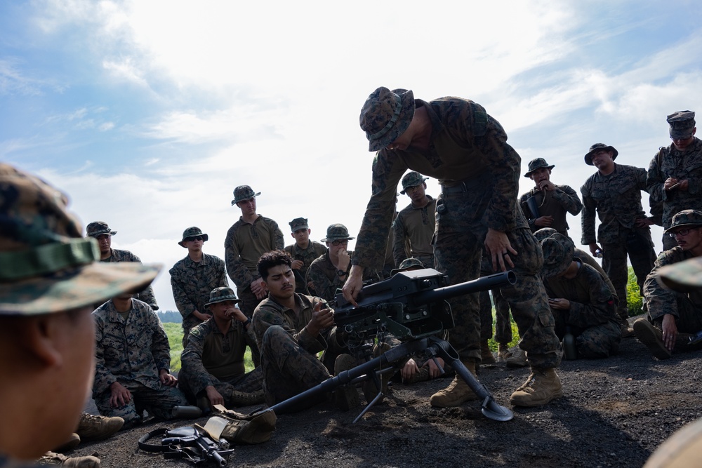 MWSS-171 Marines Conduct M203 and Mark 19 Grenade Launcher Live-Fire