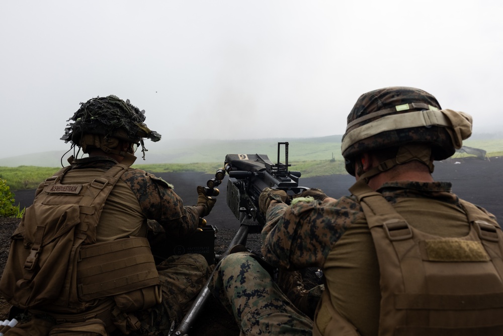 MWSS-171 Marines Conduct M203 and Mark 19 Grenade Launcher Live-Fire