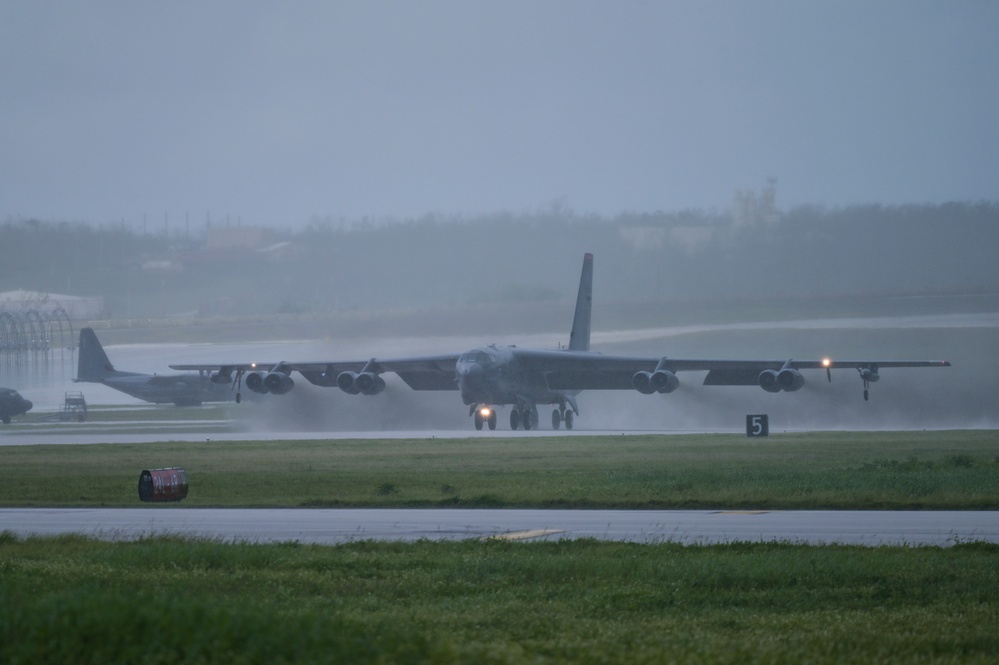 Barksdale Bombers support Bomber Task Force Mission