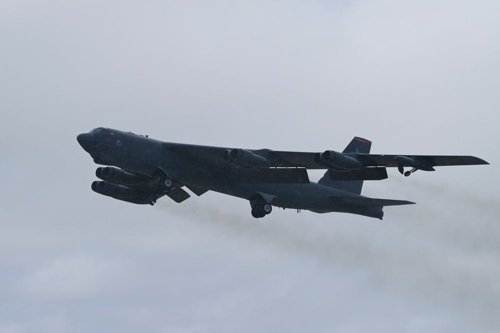 Barksdale Bombers support Bomber Task Force Mission