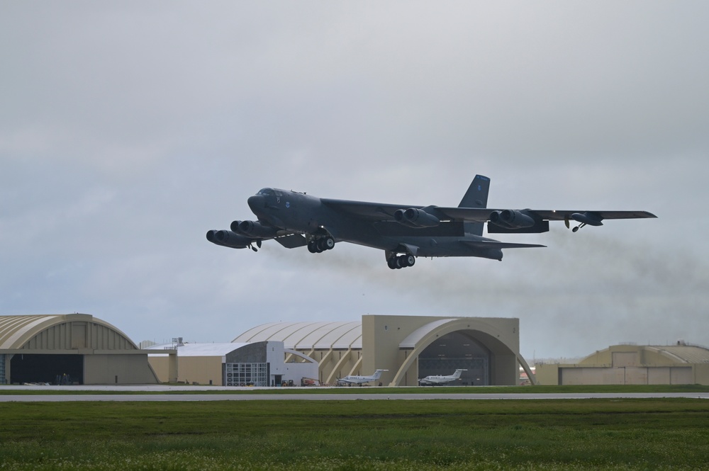 Barksdale Bombers support Bomber Task Force Mission