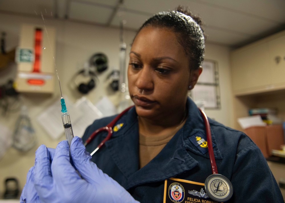 USS Lewis B. Puller Corpsman Operations