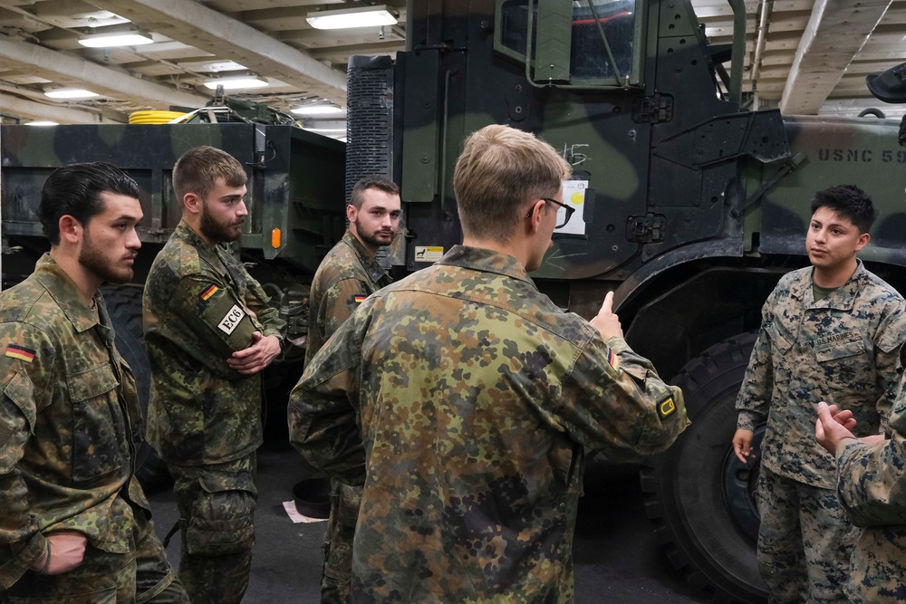 Truck Rehearsals aboard the USS New Orleans during Talisman Sabre 23