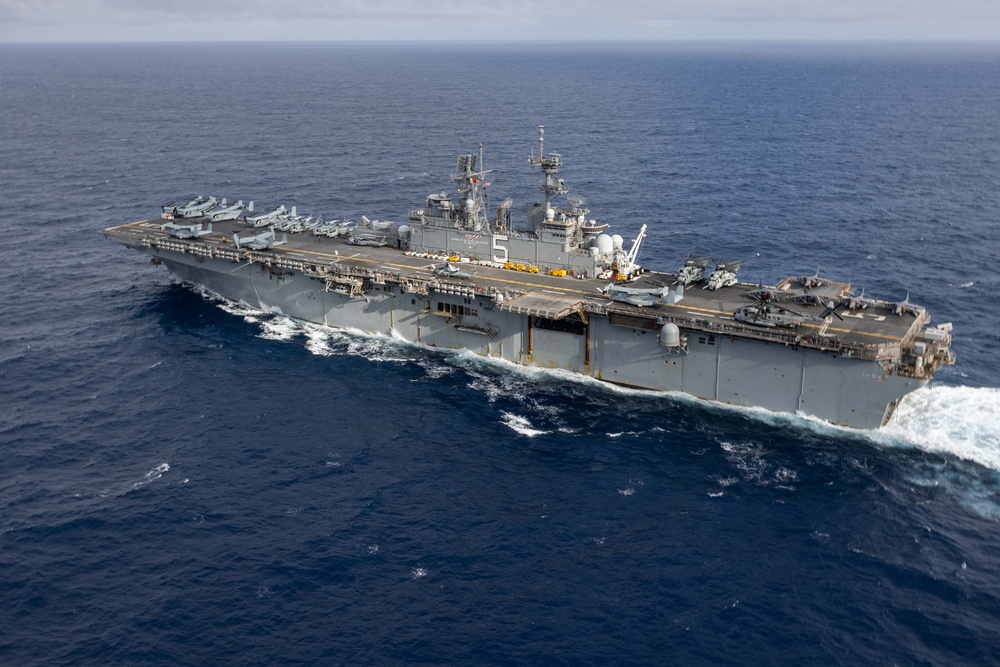 USS Bataan conducts routine operations