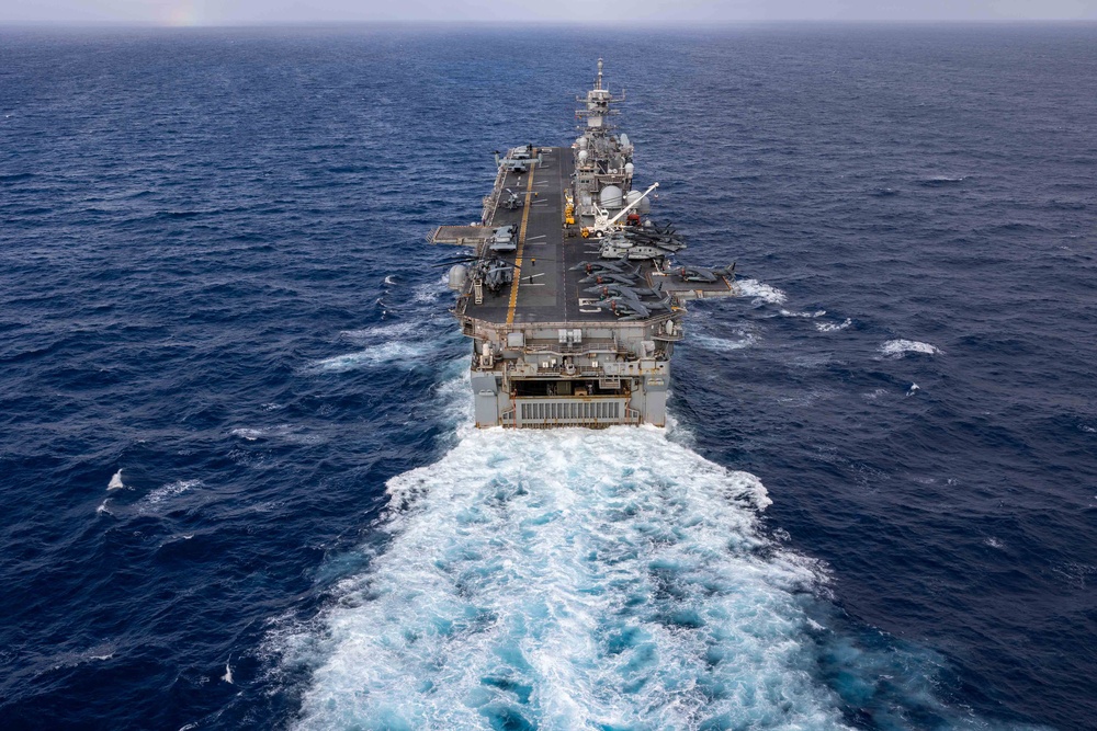 USS Bataan conducts routine operations