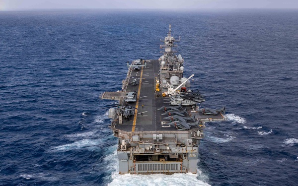 USS Bataan conducts routine operations