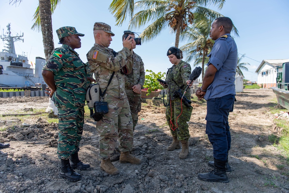 Multinational Public Affairs Team Supports TRADEWINDS23 Exercise