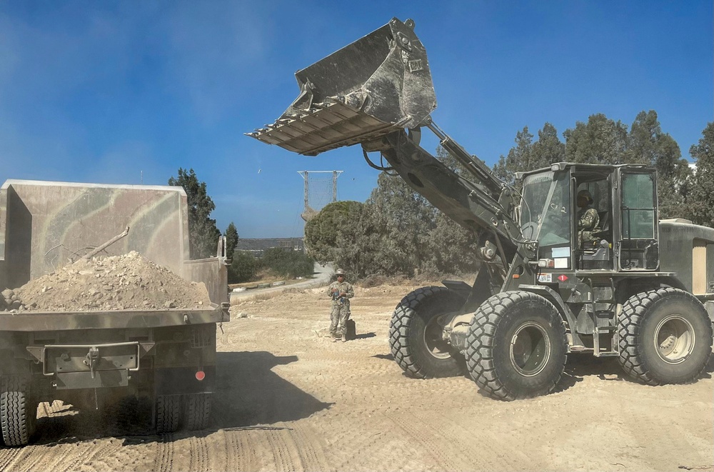 NMCB ONE Cyprus Soil Reloaction