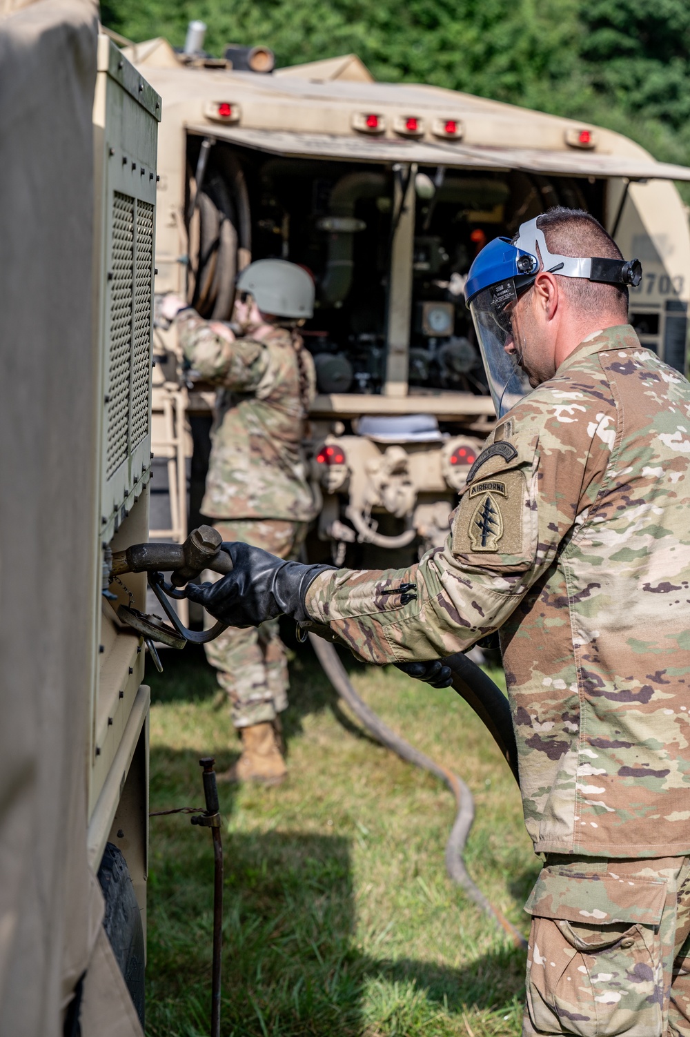 U.S. Military provides support to 2023 National Jamboree