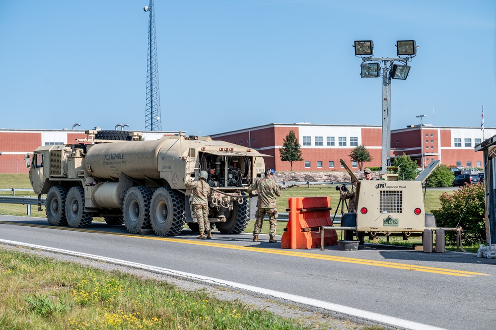 U.S. Military provides support to 2023 National Jamboree