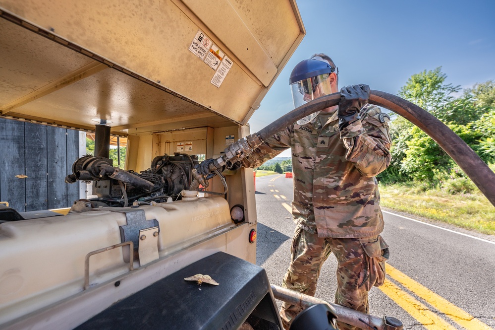 U.S. Military provides support to 2023 National Jamboree