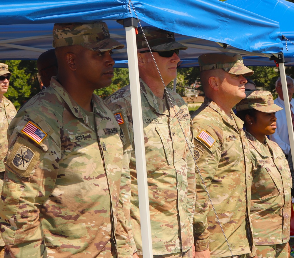 629th EMIBn Changes Command at Fort McHenry