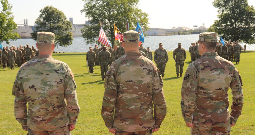 629th EMIBn Changes Command at Fort McHenry