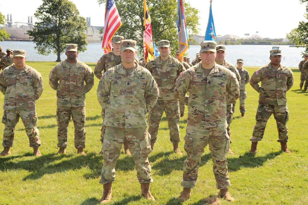 629th EMIBn Changes Command at Fort McHenry