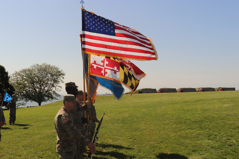 629th EMIBn Changes Command at Fort McHenry