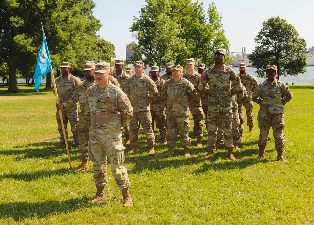 629th EMIBn Changes Command at Fort McHenry