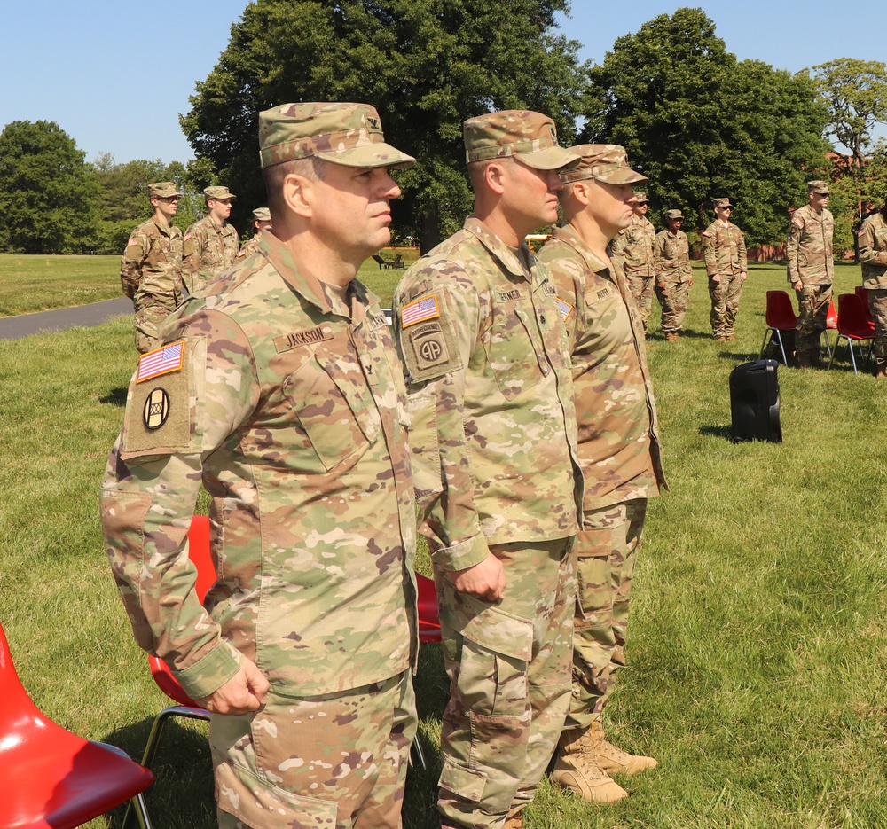 629th EMIBn Changes Command at Fort McHenry