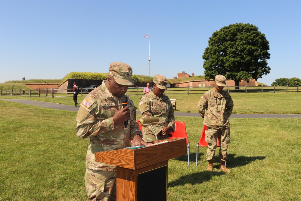 629th EMIBn Changes Command at Fort McHenry