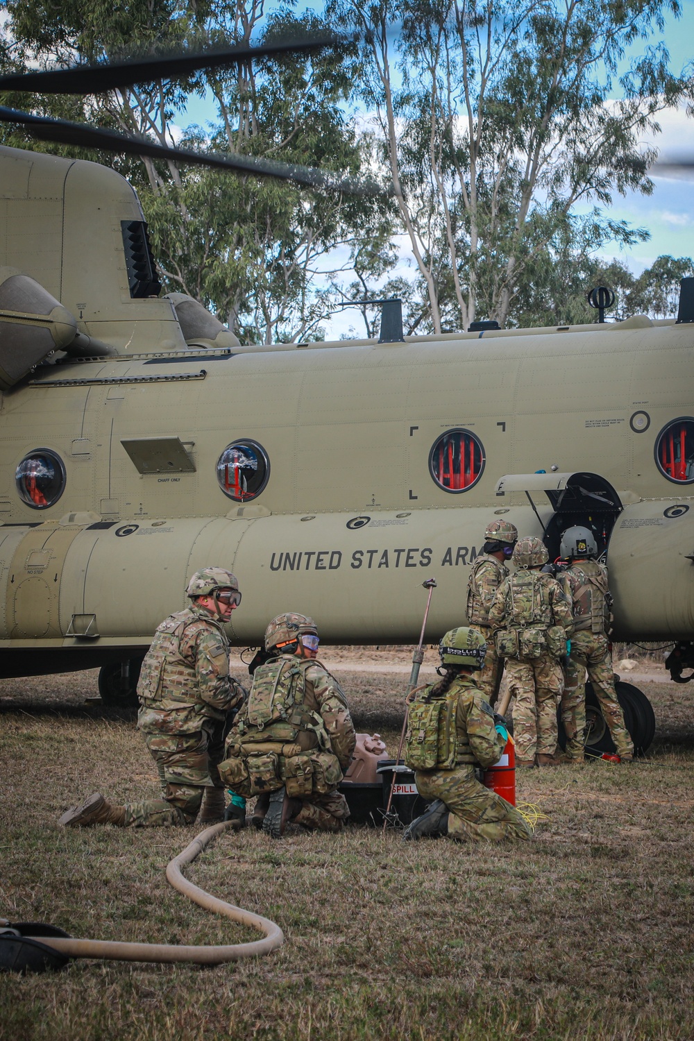 16th CAB, Battle Group Griffin FARP Operations