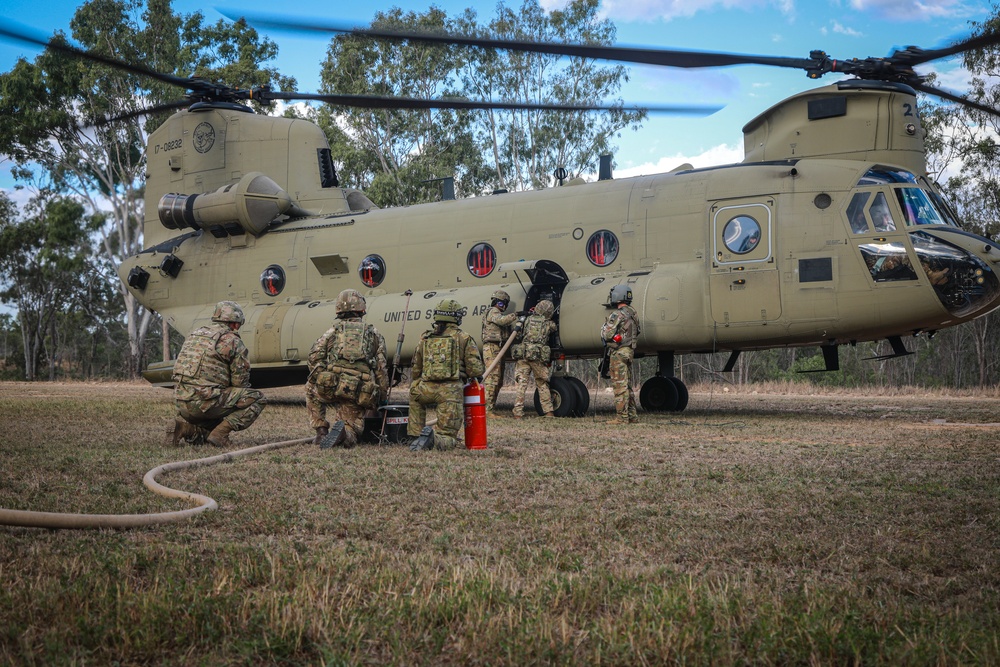 16th CAB, Battle Group Griffin FARP Operations