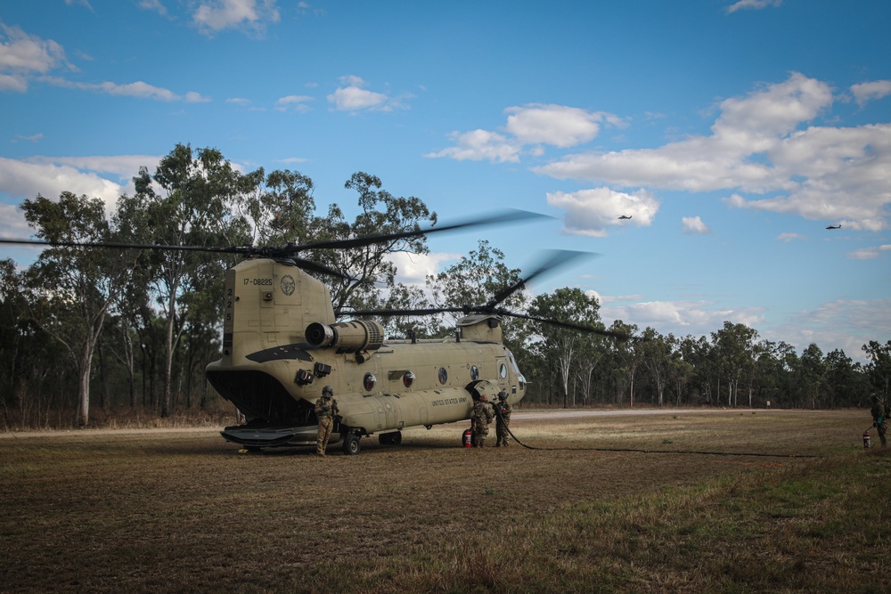 16th CAB, Battle Group Griffin FARP Operations