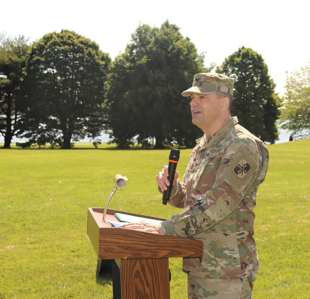 629th EMIBn Changes Command at Fort McHenry