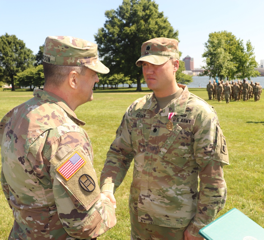 629th EMIBn Changes Command at Fort McHenry