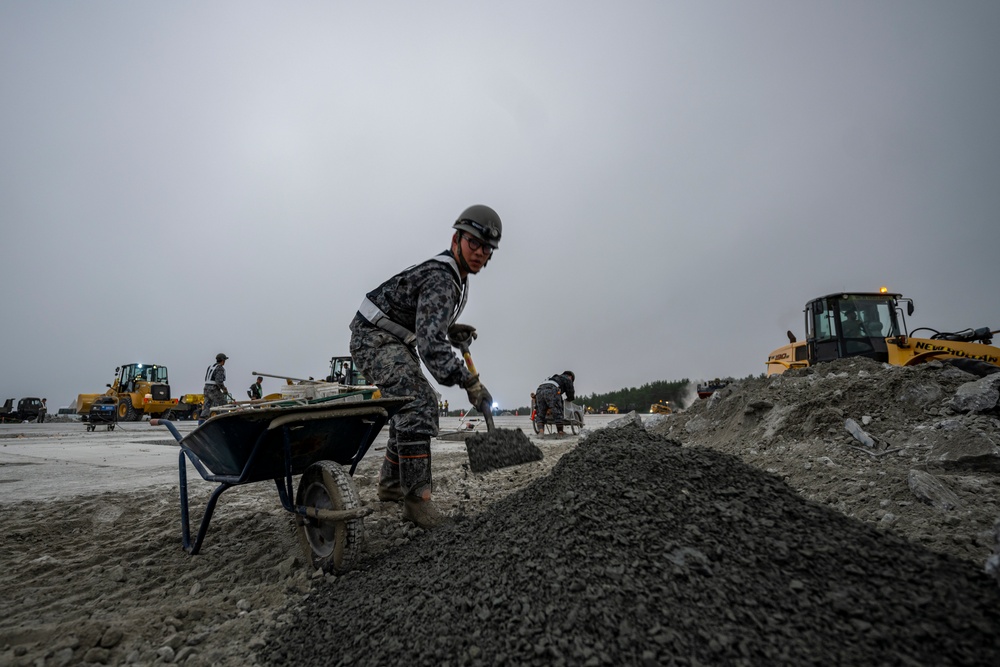 Building Capabilities, Partnership, and Readiness during Bilateral Runway Repair