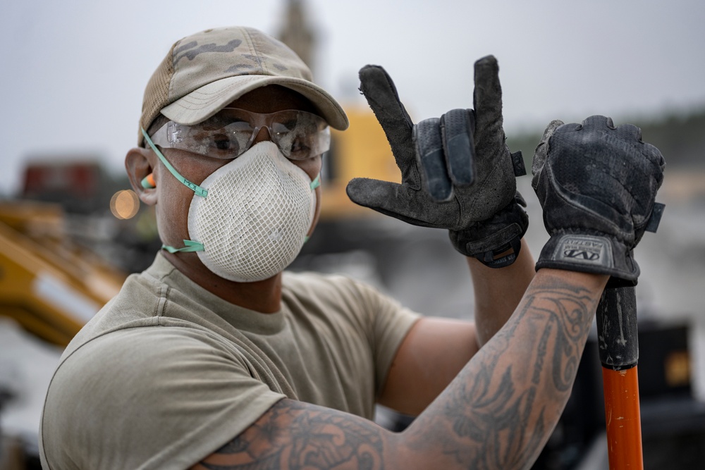 Building Capabilities, Partnership, and Readiness during Bilateral Runway Repair