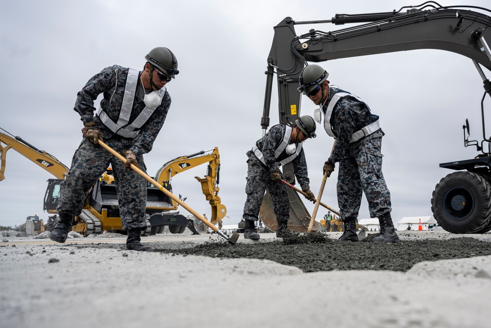 Building Capabilities, Partnership, and Readiness during Bilateral Runway Repair