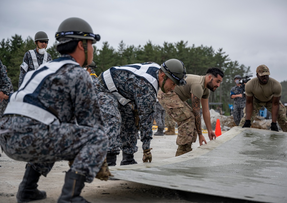 Building Capabilities, Partnership, and Readiness during Bilateral Runway Repair