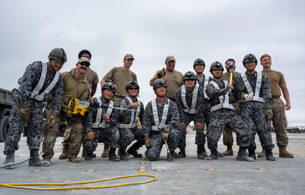 Building Capabilities, Partnership, and Readiness during Bilateral Runway Repair