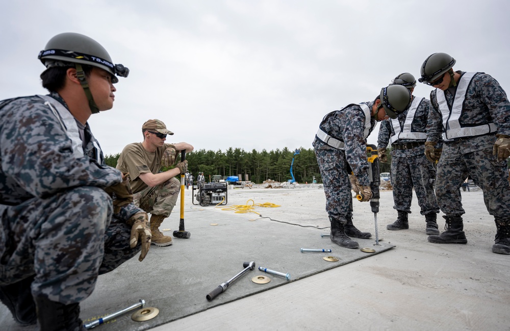 Building Capabilities, Partnership, and Readiness during Bilateral Runway Repair