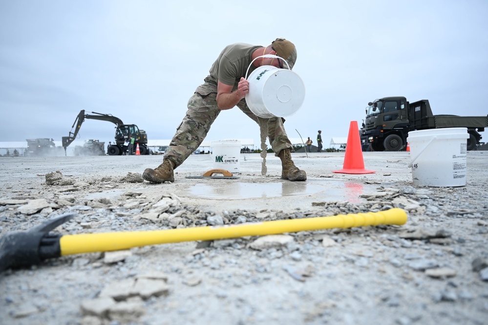 Building Capabilities, Partnership, and Readiness during Bilateral Runway Repair