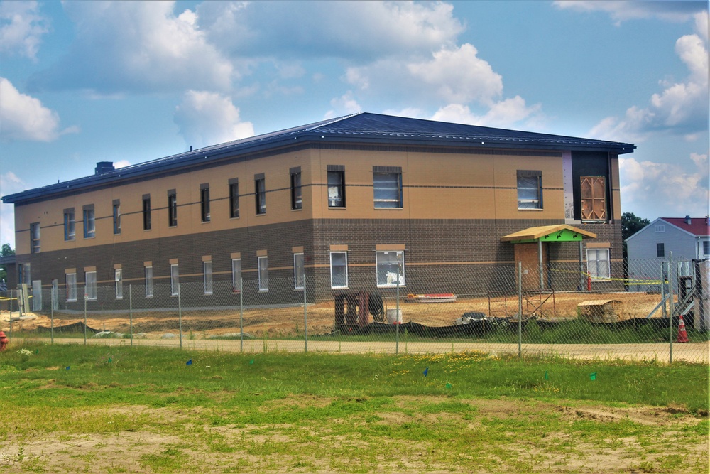 Fort McCoy’s brigade headquarters project jumps past 65 percent completion; work remains steady