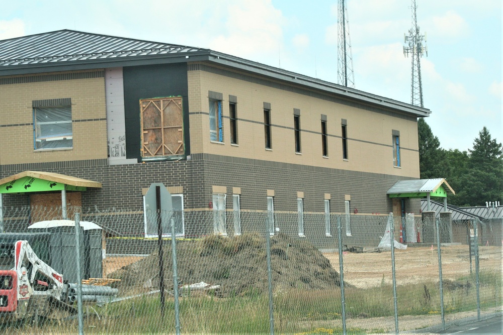 Fort McCoy’s brigade headquarters project jumps past 65 percent completion; work remains steady