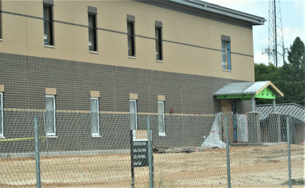 Fort McCoy’s brigade headquarters project jumps past 65 percent completion; work remains steady