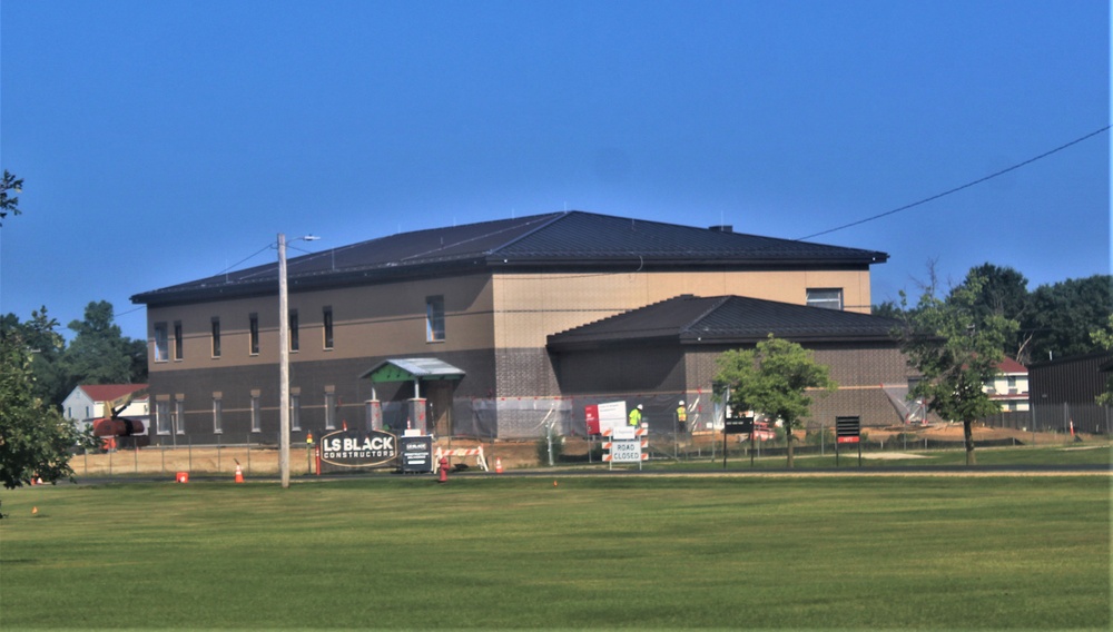 Fort McCoy’s brigade headquarters project jumps past 65 percent completion; work remains steady