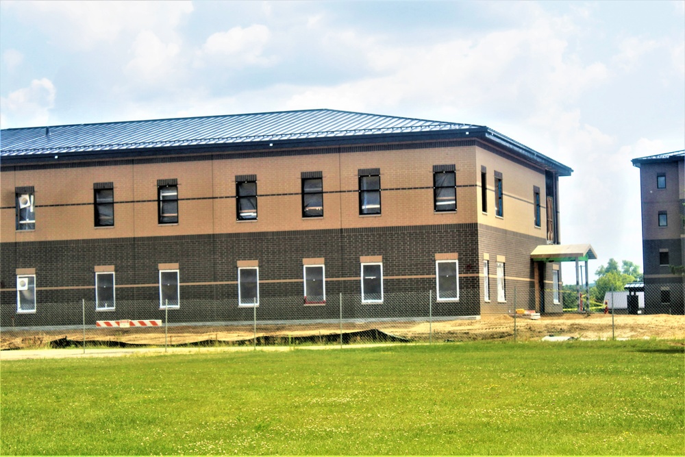 Fort McCoy’s brigade headquarters project jumps past 65 percent completion; work remains steady