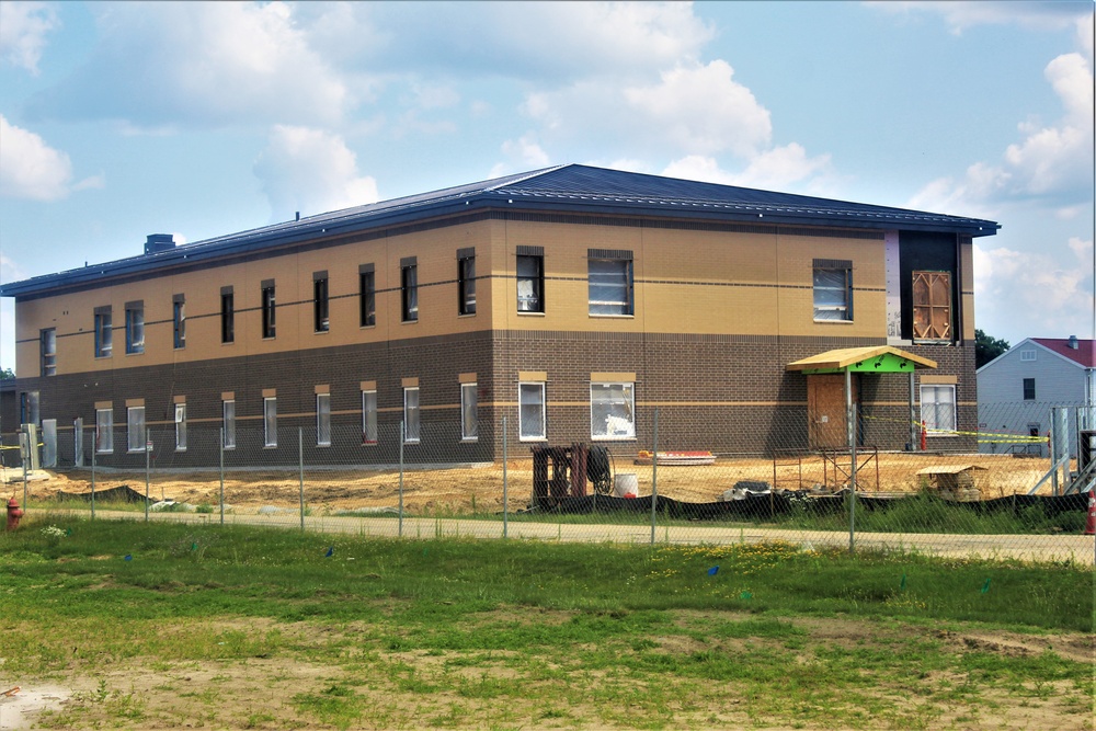 Fort McCoy’s brigade headquarters project jumps past 65 percent completion; work remains steady