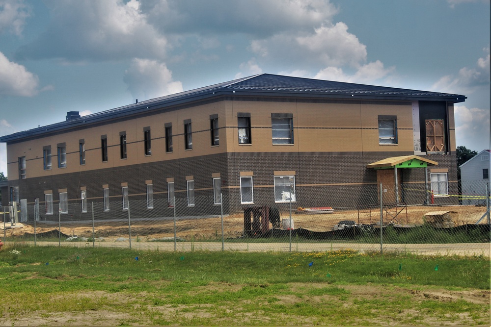 Fort McCoy’s brigade headquarters project jumps past 65 percent completion; work remains steady