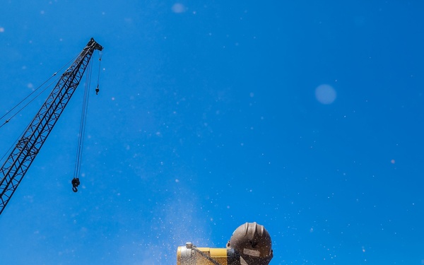 Waterfront Construction Companies CTX Quay Wall Pile Cap Project.