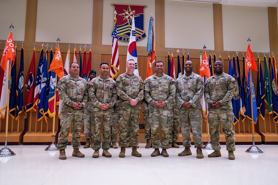 304th Expeditionary Signal Battalion Enhanced Change of Responsability ceremony