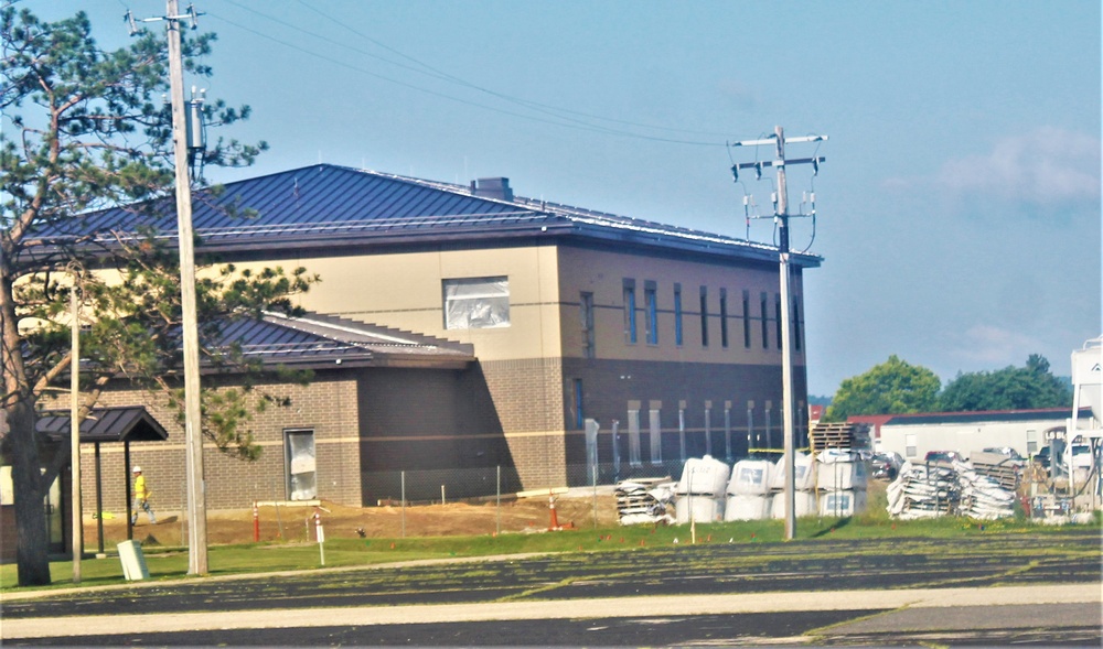 Fort McCoy’s brigade headquarters project jumps past 65 percent completion; work remains steady