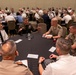 Florida Adjutant General participates in a speed mentoring session