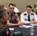 Florida Adjutant General participates in a speed mentoring session