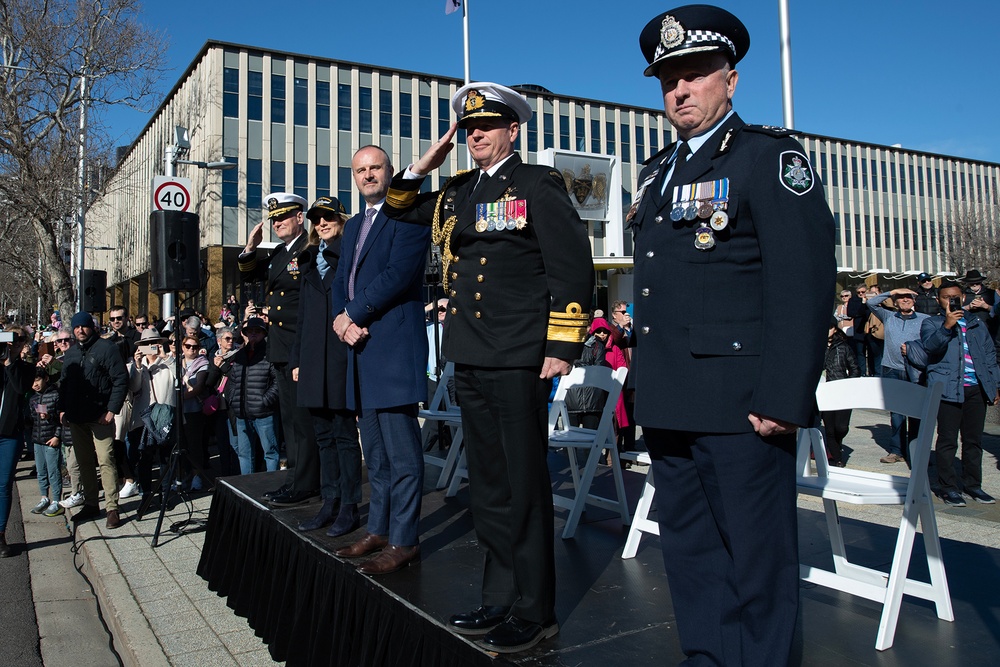 USS Canberra Freedom of Entry Australia