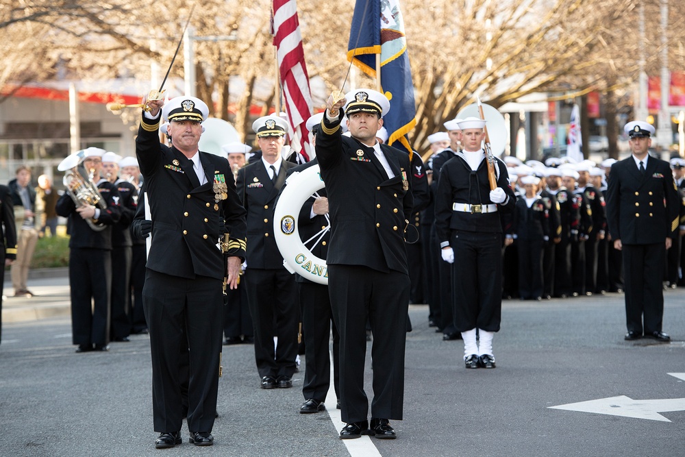 USS Canberra Freedom of Entry Australia