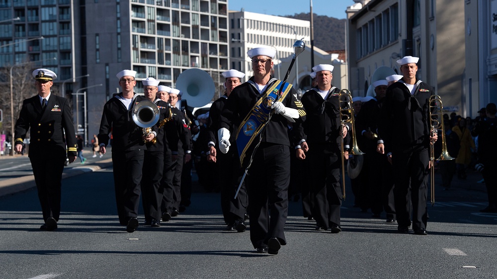 USS Canberra Freedom of Entry Australia